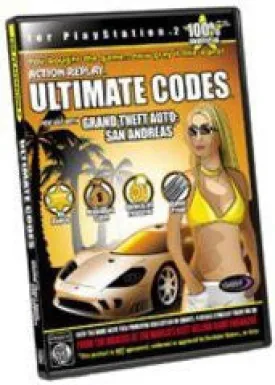 Action Replay Ultimate Codes:  Grand Theft Auto: San Andreas - Complete - Playstation 2