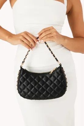 Adia Quilted Chain Shoulder Bag