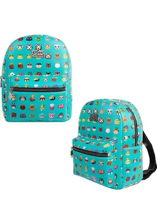 Animal Crossing Character Print | MINI BACKPACK*