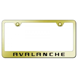 Avalanche Stainless Steel Frame - Laser Etched Gold