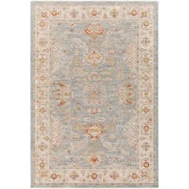 Avant Garde Blue, Grey & Rust Woven Area Rug -  Available in a Variety of Sizes