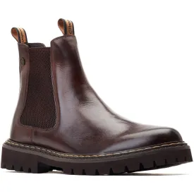 Base London Utah Mens Leather Chelsea Boot