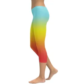 Bohemian Rainbow Capris