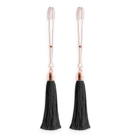 Bound Tweezer Nipple Clamps With Tassels