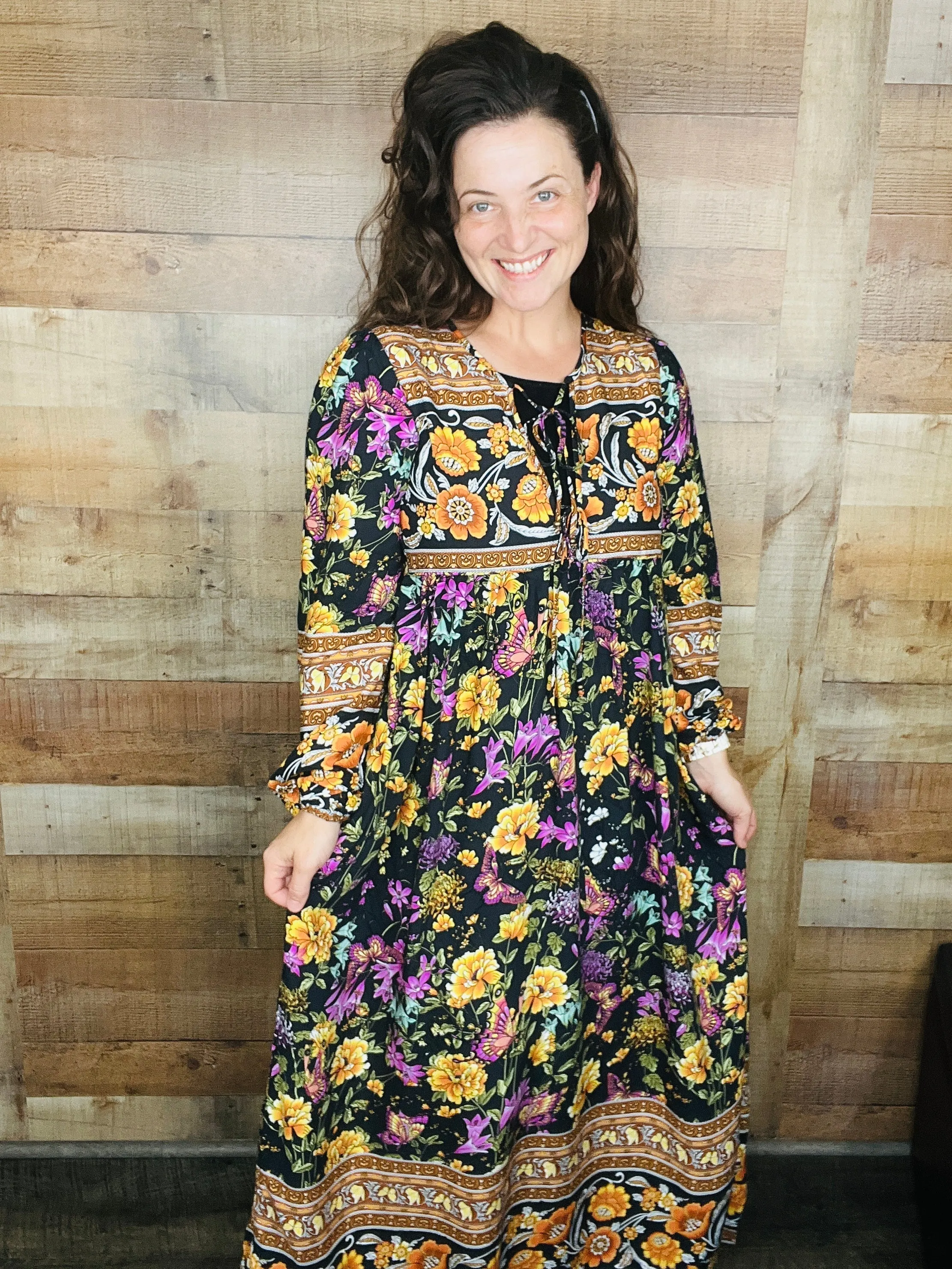Breanna Boho Floral Dress