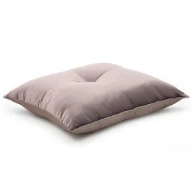 BROWN PLUME CARRE' CUSHION