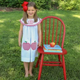 Gingham Apple Float Dress