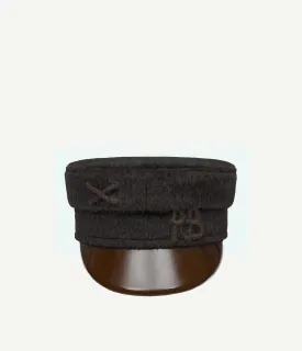 Monogram-embellished Baker Boy Cap