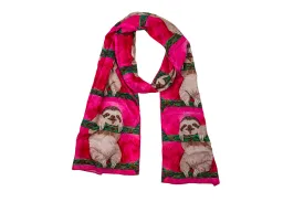 Sloth Viscose Scarf- Leisurely Life