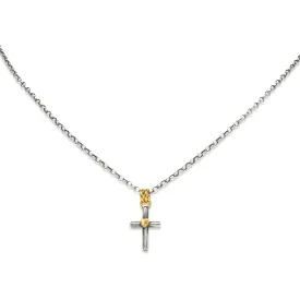 Tiny Cross Necklace